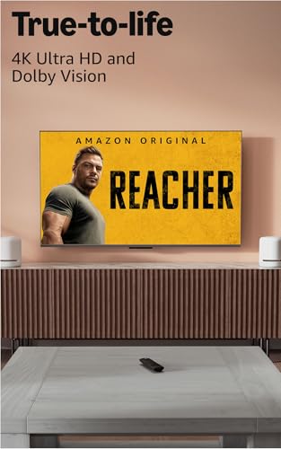 Amazon Fire TV Stick 4K Plus (newest model) with AI-powered Fire TV Search, Wi-Fi 6, stream over 1.8 million movies and shows, free & live TV