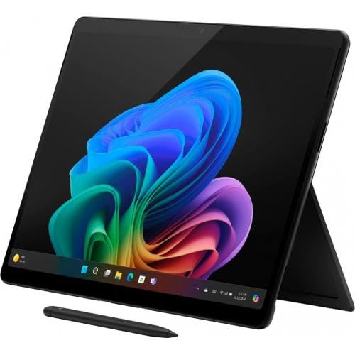 Microsoft Surface Pro 2-in-1 Laptop/Tablet (2024), 13" OLED Touchscreen Display, 16GB RAM, 512GB Storage | Windows 11 Copilot+ PC, Snapdragon X Elite (12 Core), Platinum