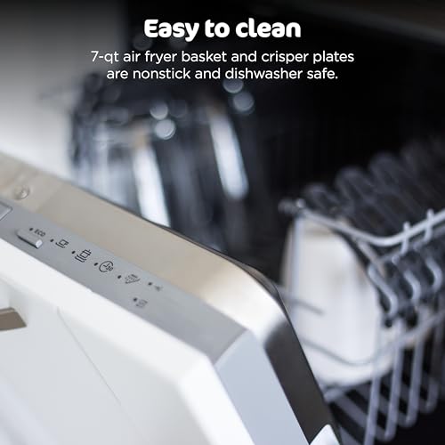 Ninja DZ401 Foodi 10 Quart 6-in-1 DualZone XL 2-Basket Air Fryer with 2 Independent Frying Baskets, Match Cook & Smart Finish to Roast, Broil, Dehydrate for Quick, Easy Family-Sized Meals, Grey