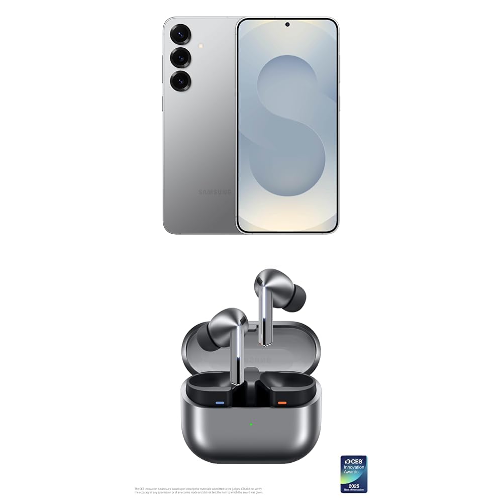 SAMSUNG Galaxy S25 Ultra, 256GB Smartphone, Unlocked Android, AI Night Mode Camera, Snapdragon 8 Elite Fast Processor, 5000mAh Battery, Built-in S Pen, 2025, US 1 Yr Warranty, Titanium Silverblue