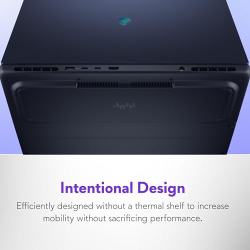 Alienware 16 Aurora Gaming Laptop AC16250-16" WQXGA 120Hz Display, Intel Core 7-240H Processor, 16GB DDR5 RAM, 1TB SSD, NVIDIA GeForce RTX 5050 8GB Graphics, Windows 11 Home, Onsite Service - Blue