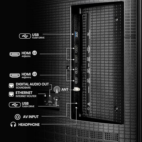 Hisense 85" Class QD7 Series Mini-LED 4K UHD Smart Fire TV (85QD7QF, 2025 Model) - QLED, Native 144hz, HDR10+, Dolby Vision, Dolby Atmos, Game Mode Pro, ALLM, Alexa Built in with Voice Remote, MEMC