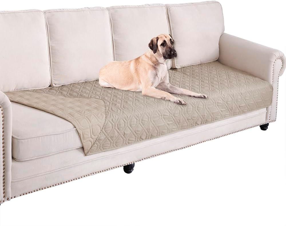 Ameritex Waterproof Dog Bed Cover Pet Blanket for Furniture Bed Couch Sofa Reversible