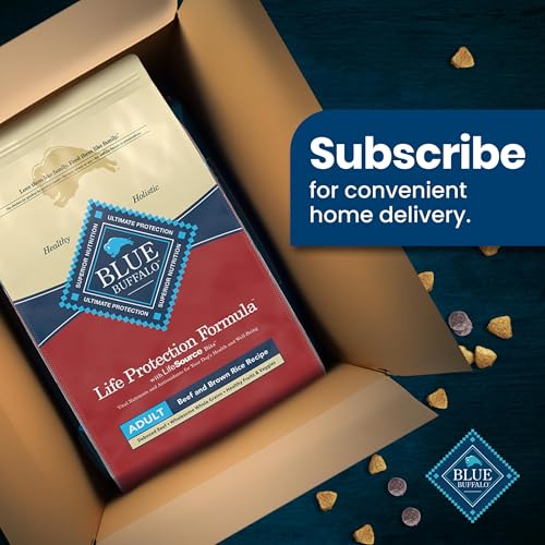 Blue Buffalo Life Protection Formula Natural Adult Small Breed Dry Dog Food, Chicken and Brown Rice 5-lb Trial Size Bag