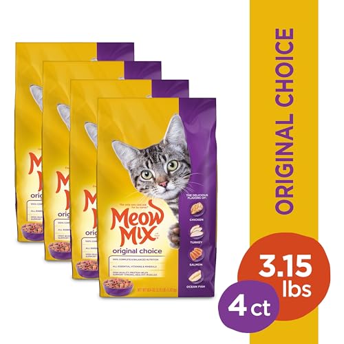 Meow Mix Original Choice Dry Cat Food, 6.3 Pound Bag