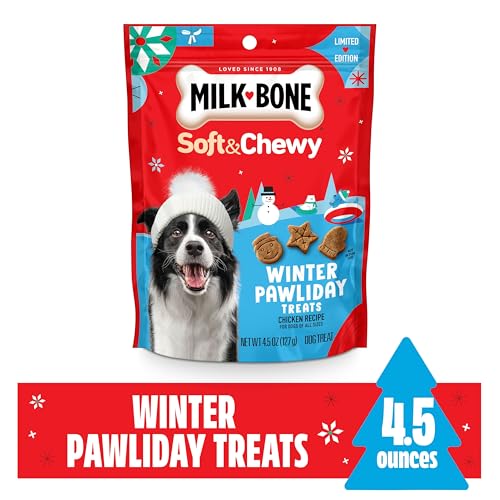 Milk-Bone Soft & Chewy Dog Treats, Beef & Filet Mignon Recipe, 25 Ounce