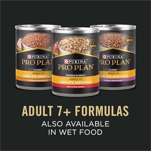 Purina Pro Plan Complete Essentials Shredded Blend Chicken and Rice Dog Food Dry Formula with Probiotics for Dogs - 35 lb. Bag