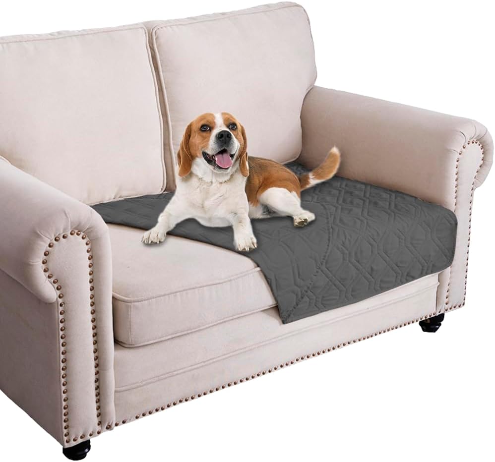 Ameritex Waterproof Dog Bed Cover Pet Blanket for Furniture Bed Couch Sofa Reversible