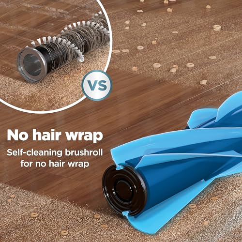 Shark | Pet Cordless Vacuum Cleaner | LED Headlights | Removable Handheld Vacuum for Pet Hair | Crevice Tool & Pet Multi-Tool Included | 40min Runtime | For Carpet & Hard Floors | Grey | IX141