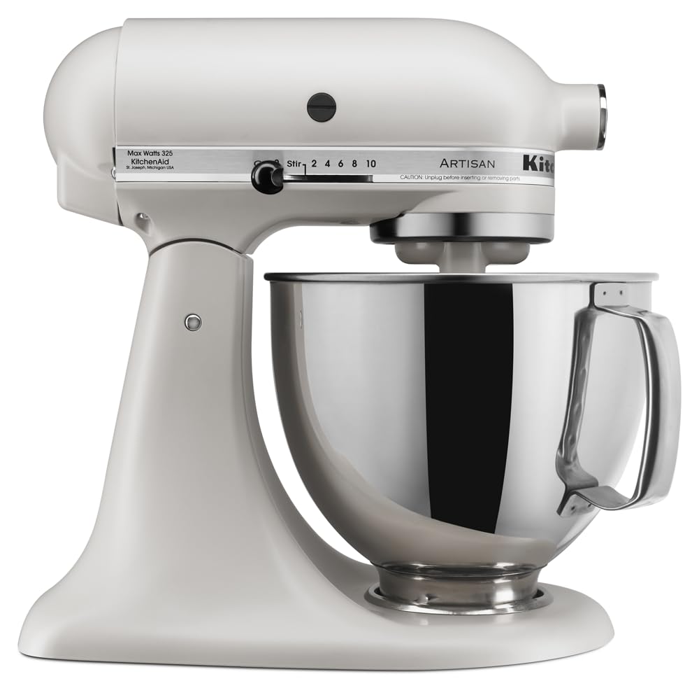 KitchenAid Artisan Series 5 Quart Tilt Head Stand Mixer with Pouring Shield KSM150PS, Dried Rose