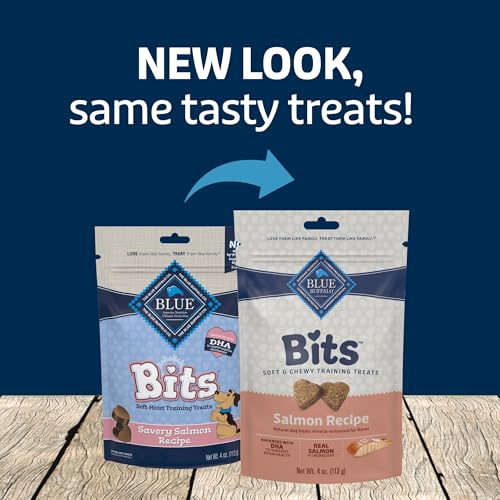 Blue Buffalo Bits Soft Dog Treats for Training, Made With Natural Ingredients & Enhanced with DHA, Chicken Recipe, 19-oz Bag