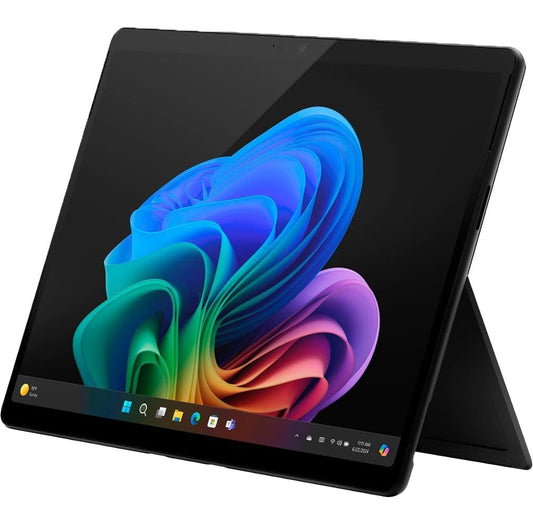 Microsoft Surface Pro 2-in-1 Laptop/Tablet (2024), 13" OLED Touchscreen Display, 16GB RAM, 512GB Storage | Windows 11 Copilot+ PC, Snapdragon X Elite (12 Core), Platinum