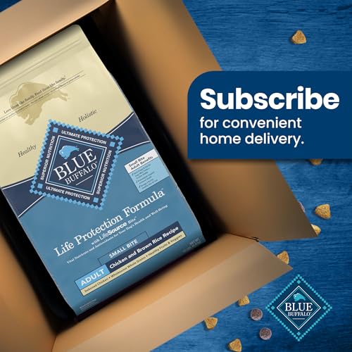 Blue Buffalo Life Protection Formula Natural Adult Dry Dog Food, Chicken and Brown Rice 5-lb Trial Size Bag