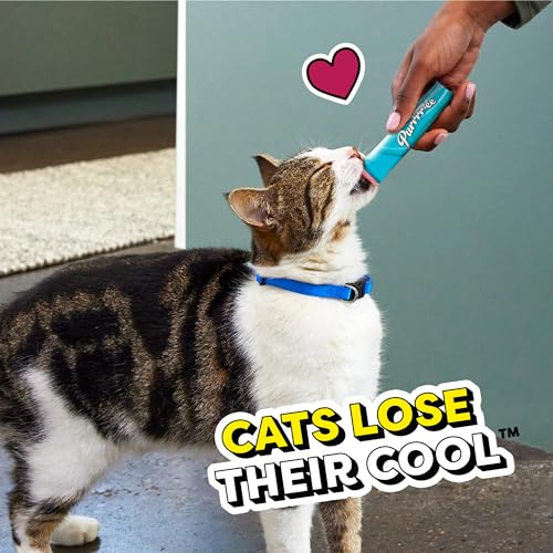 Temptations Creamy Puree Variety Pack of Squeezable Cat Treats, 0.42 oz. Tubes, 24 Count