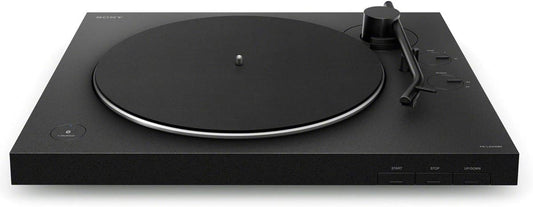 Sony PS-LX310BT Belt Drive Turntable: Fully Automatic Wireless Vinyl Record Player with Bluetooth and USB Output Black