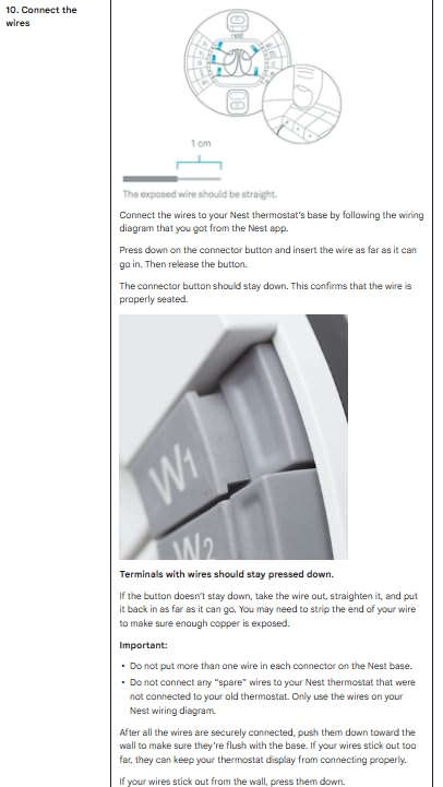 Google Nest Thermostat - Smart Thermostat for Home - Programmable Wifi Thermostat - Snow