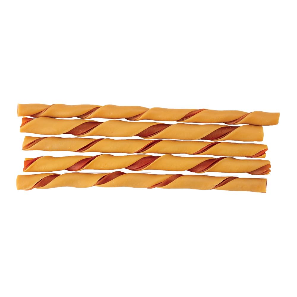 DreamBone Twist Sticks, Made With Real Chicken, Rawhide-Free Chews for Dogs, 50 Count