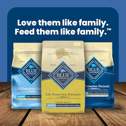 Blue Buffalo Life Protection Formula Natural Adult Dry Dog Food, Chicken and Brown Rice 5-lb Trial Size Bag