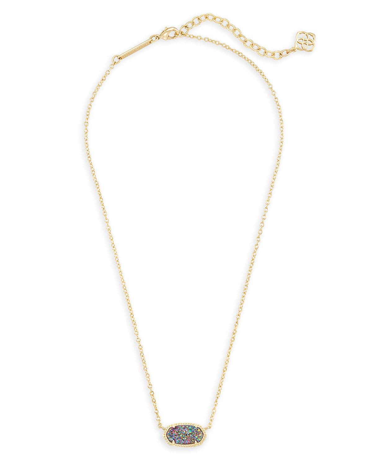 Kendra Scott Elisa Pendant Necklace for Women, Fashion Jewelry, 14k Gold-Plated