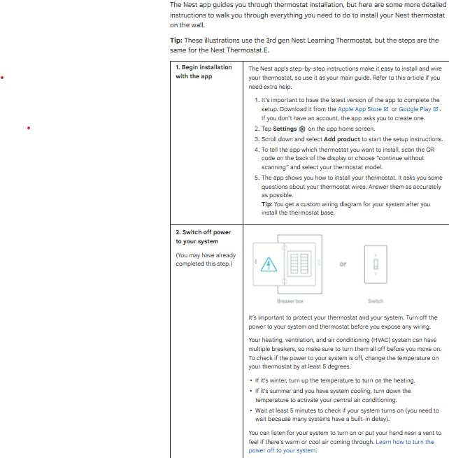 Google Nest Thermostat - Smart Thermostat for Home - Programmable Wifi Thermostat - Snow
