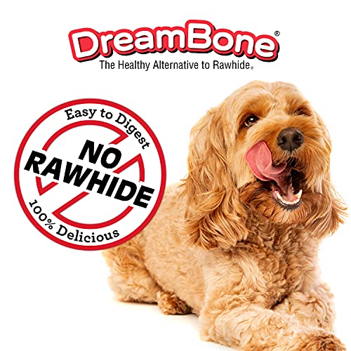 DreamBone Twist Sticks, Made With Real Chicken, Rawhide-Free Chews for Dogs, 50 Count