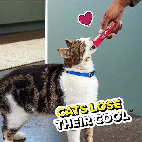 Temptations Creamy Puree Variety Pack of Squeezable Cat Treats, 0.42 oz. Tubes, 24 Count