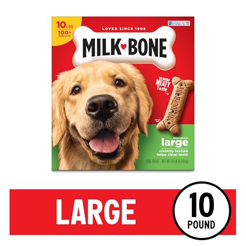 Milk-Bone Original Dog Treats Biscuits for Medium Dogs, 10 Pound
