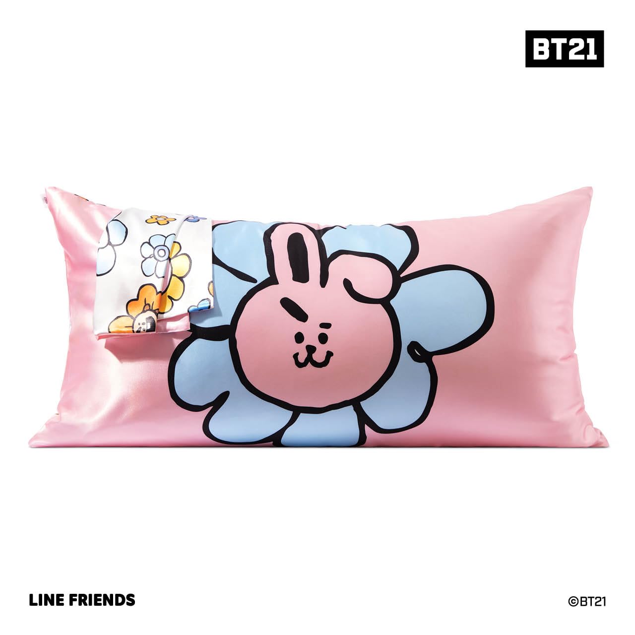 Kitsch x Elf North Pole - Satin Pillowcase with Zipper for Hair & Skin – Softer Than Silk, Cooling Pillow case, Wrinkle-Free, Machine Washable, Queen/Standard (19x26)