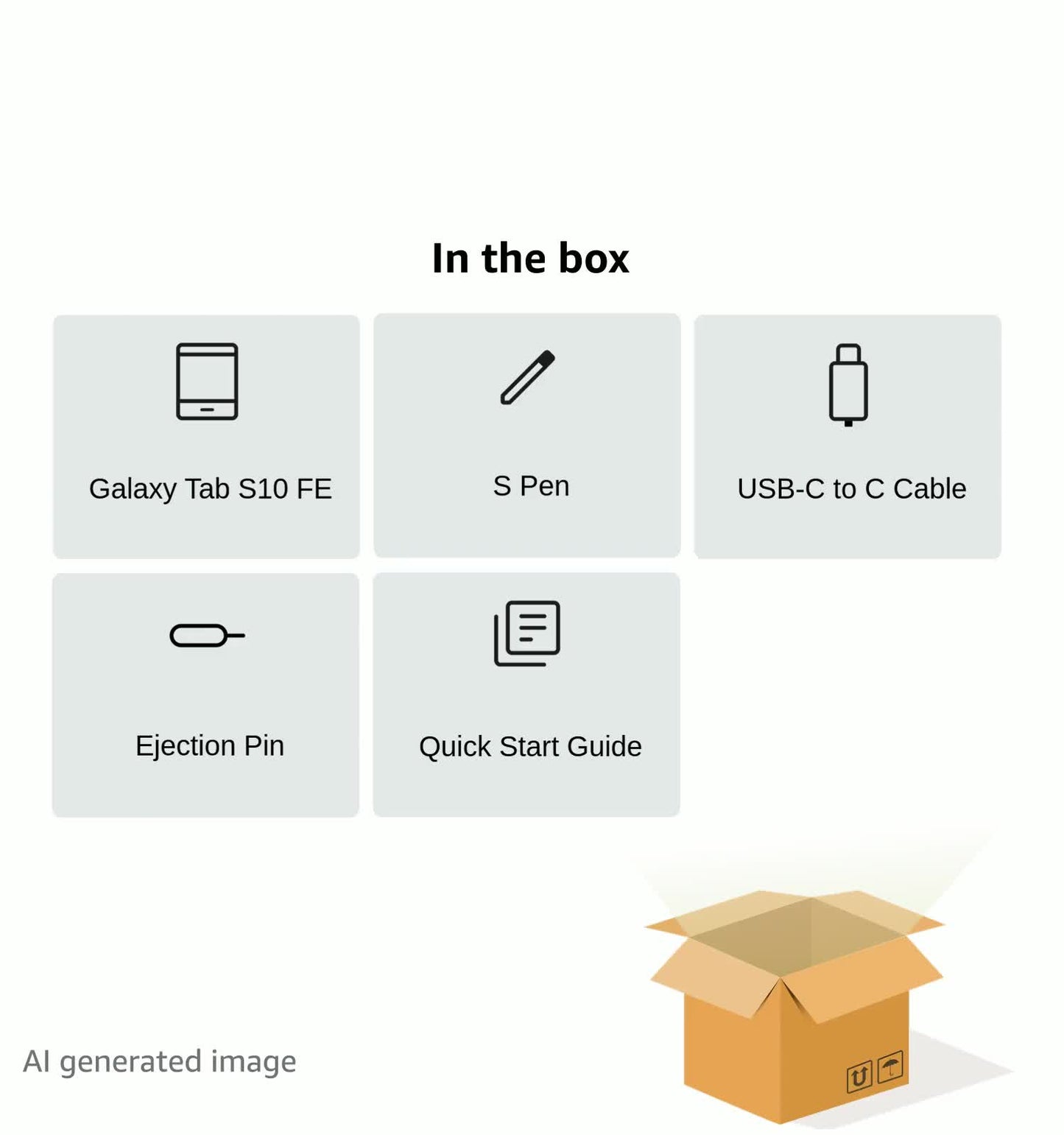 SAMSUNG Galaxy Tab S10 FE 128GB WiFi Android Tablet, Large Display, Long Battery Life, Exynos 1580 Processor, IP68 Water-Resistant, 90 Hz Refresh, S Pen for Note-Taking, US Version, Blue