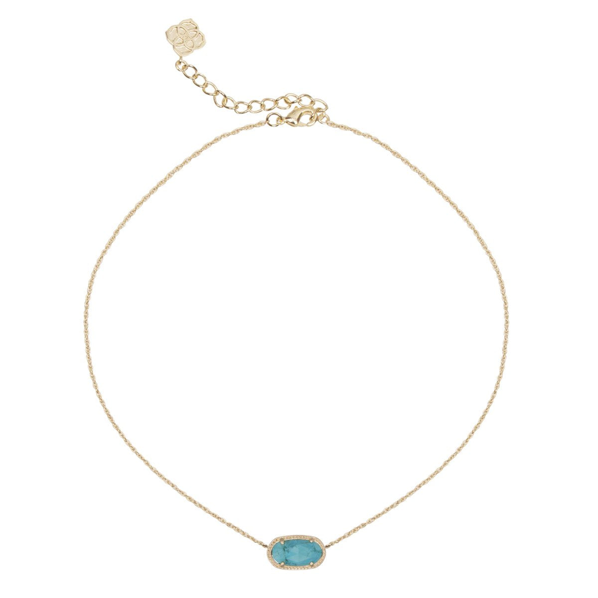Kendra Scott Elisa Pendant Necklace for Women, Fashion Jewelry, 14k Gold-Plated