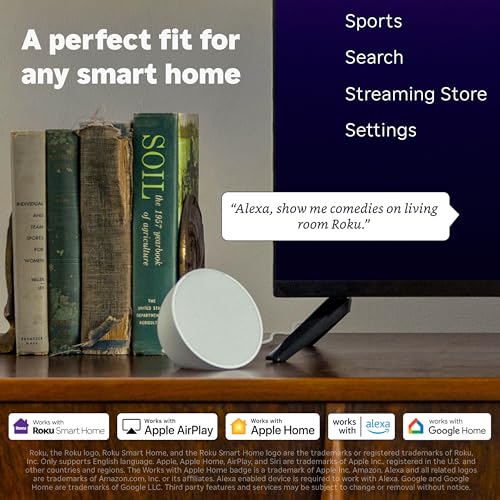 Roku Streaming Stick HD 2025 — HD Streaming Device for TV with Roku Voice Remote, Free & Live TV