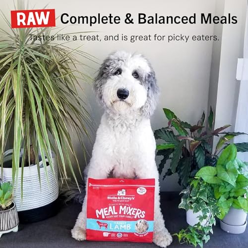 Stella & Chewy's Freeze-Dried Raw Chicken Meal Mixers- Dog Food Topper and Mixer - Made with 95% Cage-Free Chicken, Organs & Bone - Perfect for Picky Eaters - Grain-Free - 3.5oz
