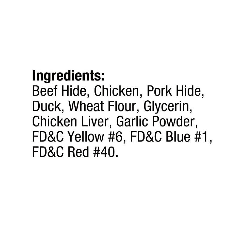 Good ‘n’ Fun Triple Flavor Kabobs Chews for All Dogs, 24 Ounces, Treat Your Dog to Chews Made from Beef Hide, Real Chicken, Pork Hide, Duck and Chicken Liver