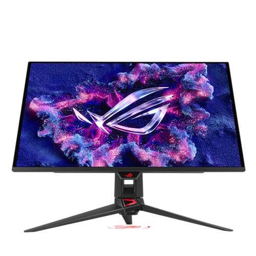 ASUS ROG Strix 27” 1440P OLED Gaming Monitor (XG27AQDMG) - QHD, Glossy OLED, 240Hz, 0.03ms, Custom Heatsink, Anti-flicker,Uniform Brightness, G-SYNC Compatible, 99% DCI-P3, DisplayWidget, 3yr warranty