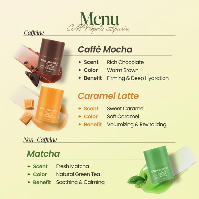 CNP Honey Lip Butter - Propolis Lipcerin™ 01 Original, Hydrating Overnight Manuka Lip Balm & Mask, 12hr Long-Lasting Moisture, Stocking Stuffers, Gifts for Women, 0.5 fl.oz.