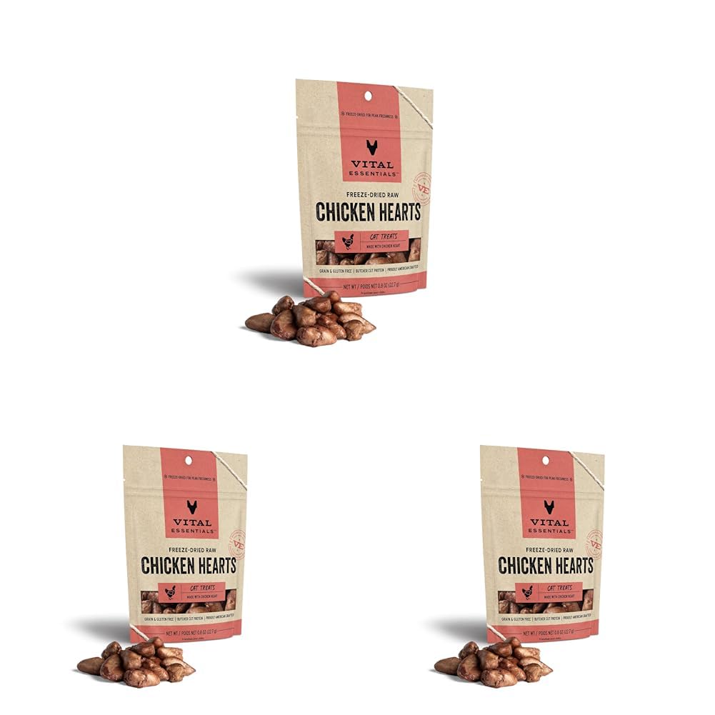 Vital Essentials Minnows Cat Treats, 0.5 oz | Freeze-Dried Raw | Single Ingredient | Grain Free, Gluten Free, Filler Free