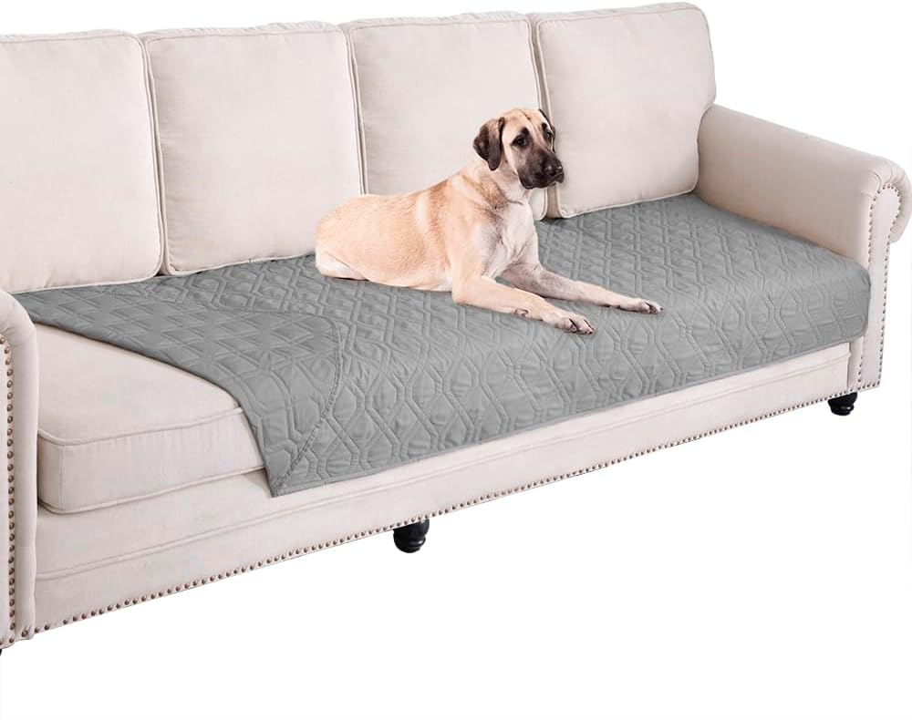 Ameritex Waterproof Dog Bed Cover Pet Blanket for Furniture Bed Couch Sofa Reversible