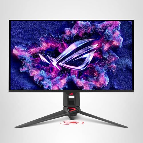 ASUS ROG Strix 27” 1440P OLED Gaming Monitor (XG27AQDMG) - QHD, Glossy OLED, 240Hz, 0.03ms, Custom Heatsink, Anti-flicker,Uniform Brightness, G-SYNC Compatible, 99% DCI-P3, DisplayWidget, 3yr warranty