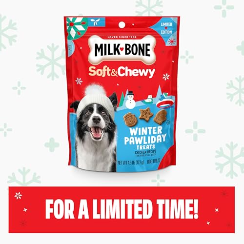 Milk-Bone Soft & Chewy Dog Treats, Beef & Filet Mignon Recipe, 25 Ounce