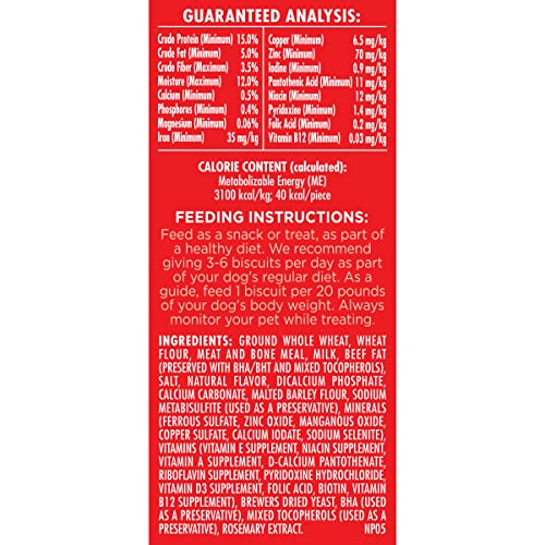 Milk-Bone Original Dog Treats Biscuits for Medium Dogs, 10 Pound