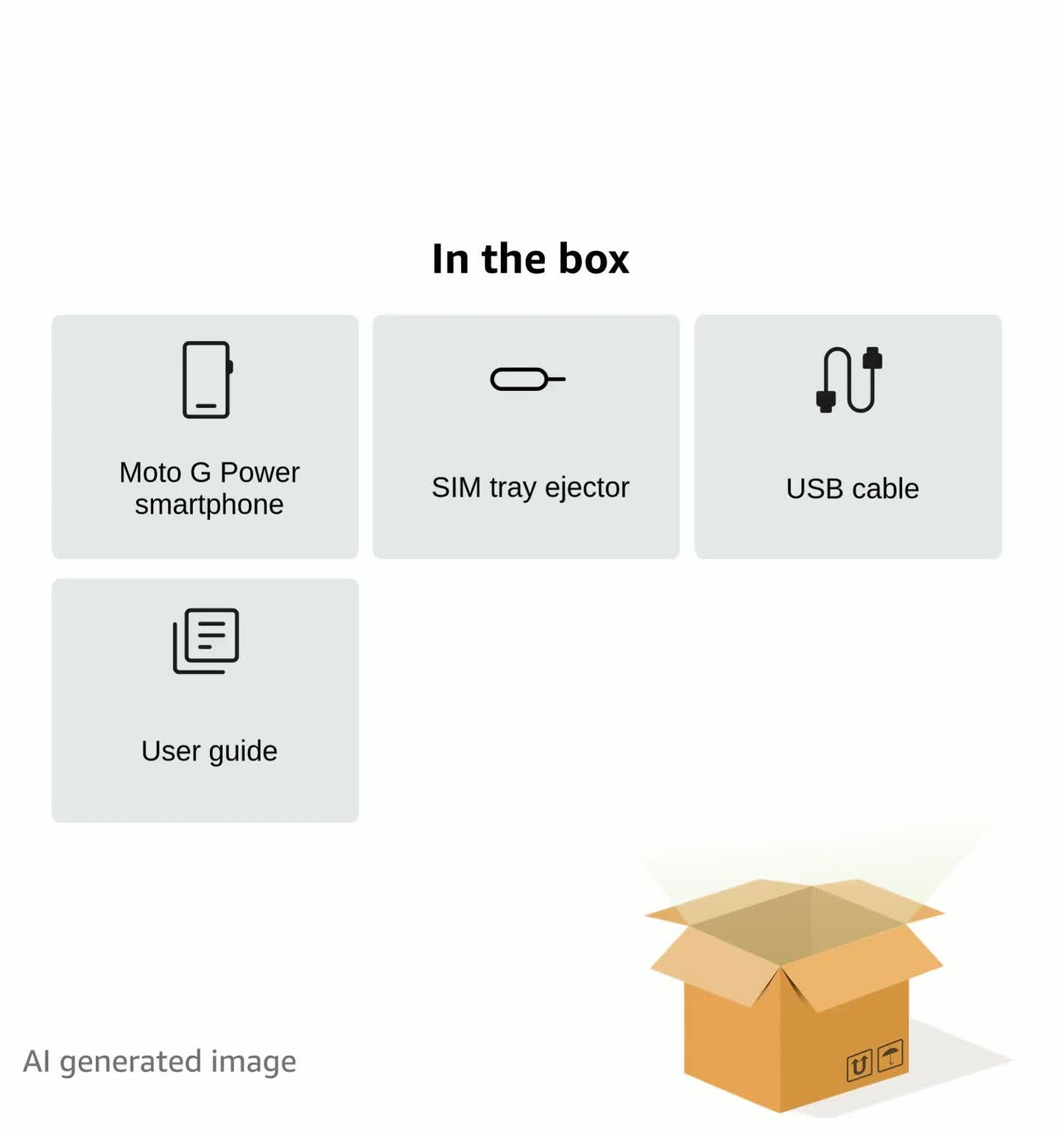 Motorola Moto G - 2025 | Unlocked | Made for US 4/128GB | 50MP Camera | Forest Gray