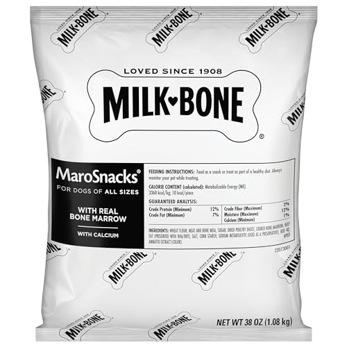 Milk-Bone MaroSnacks Small Dog Treats With Bone Marrow, 40 Ounce Container