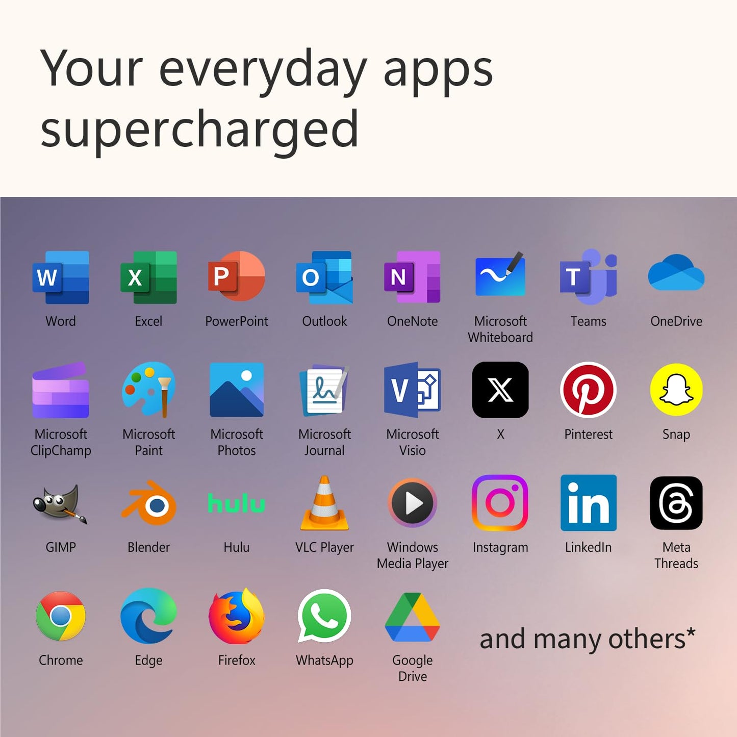 Microsoft Surface Laptop (2024), Windows 11 Copilot+ PC, 15" Touchscreen Display, Snapdragon X Elite (12 core), 32GB RAM, 1TB SSD Storage, Black