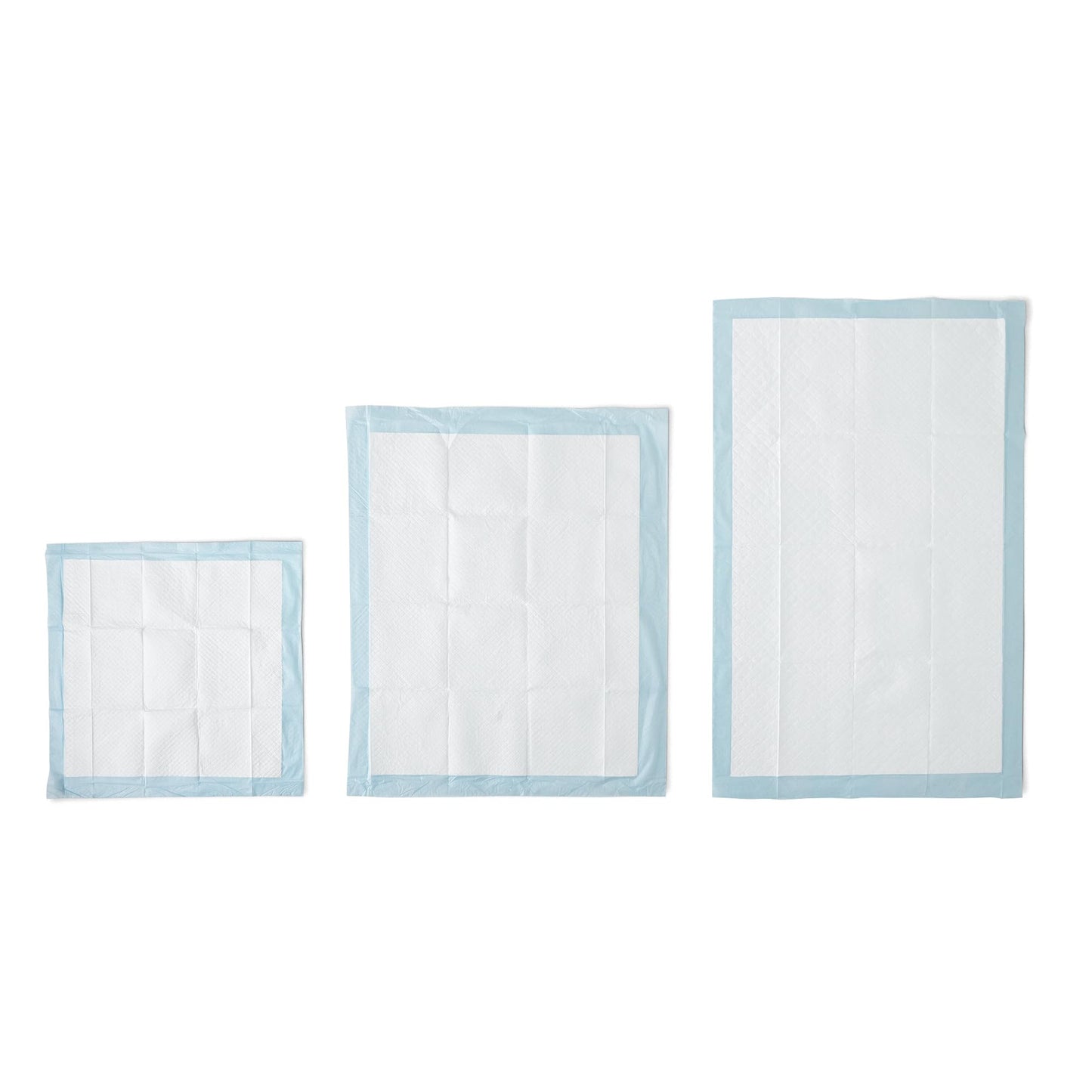 Amazon Basics Dog and Puppy Pee Pads, 5-Layer Leak-Proof Super Absorbent, Quick-Dry Surface, Potty Training, Regular (22x22"), 100 Count, Blue & White