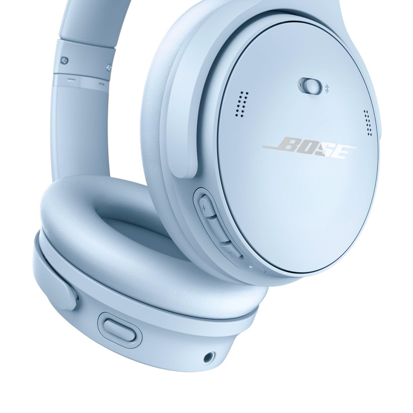 Bose QuietComfort Headphones - Wireless Bluetooth Headphones, Active Over Ear Noise Cancelling and Mic, USB-C Charging, Deep Bass, Up to 24 Hours of Playtime, Twilight Blue - Limited Edition Color