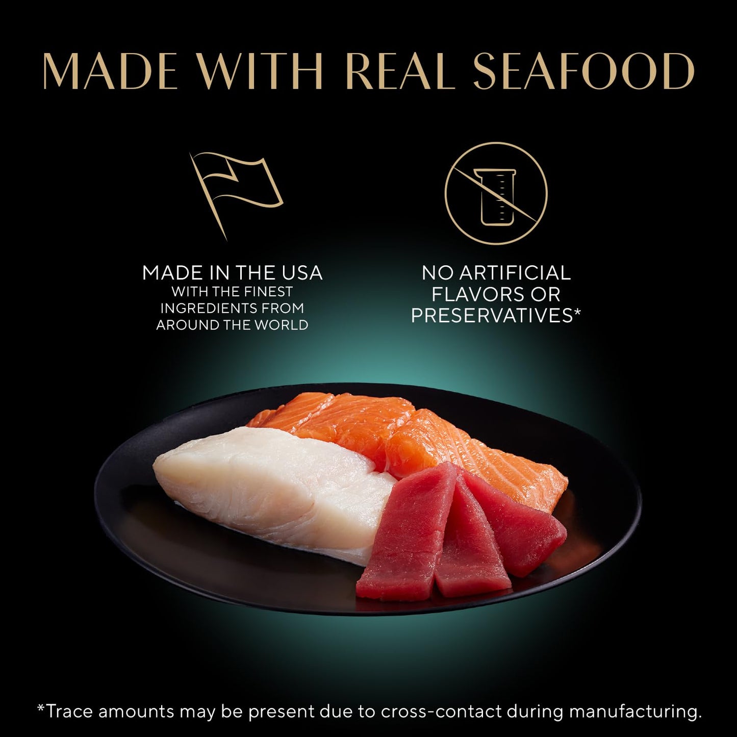 Sheba Perfect Portions Wet Cat Food Cuts in Gravy, Roasted Chicken Entree, with Sustainable Salmon, Tender Turkey Entree, 2.6 oz. Twin-Pack Trays (24 Count, 48 Servings)