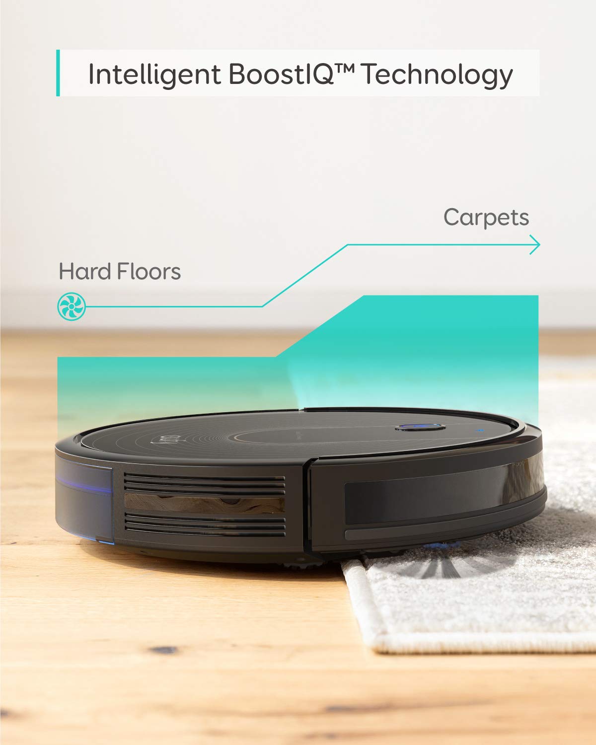 eufy Robot Vacuum E25, HydroJet System with Roller Mop, 20,000 Pa Turbo High Suction, All-in-One Robot Vacuum and Mop Combo for Home, Edge-to-Corner Cleaning, Zero-Tangle Design, AI Obstacle Avoidance