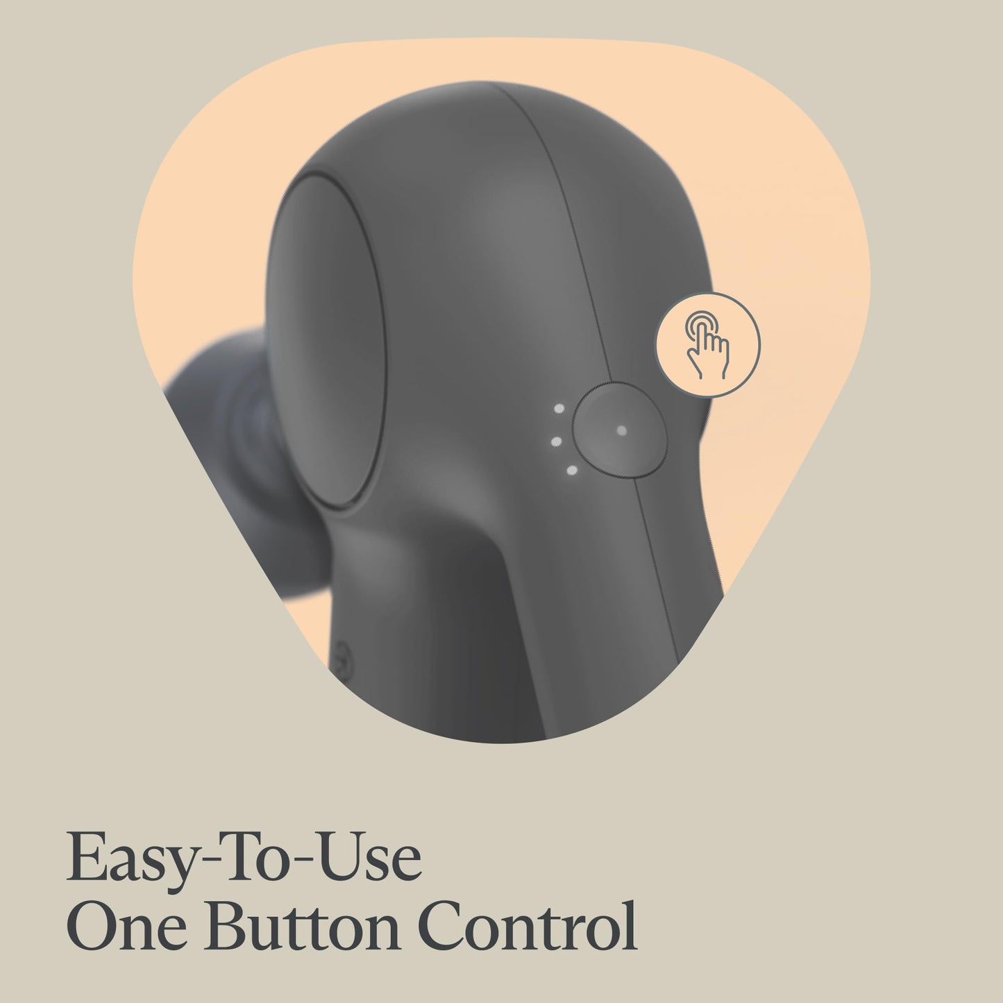 TheraGun Therabody Relief - Quiet Deep Tissue Therapy Massage Gun - Bluetooth Enabled, Electric Percussion Massage Gun & Personal Massager for Pain in The Neck, Back, Leg, Shoulder and Foot (Black)