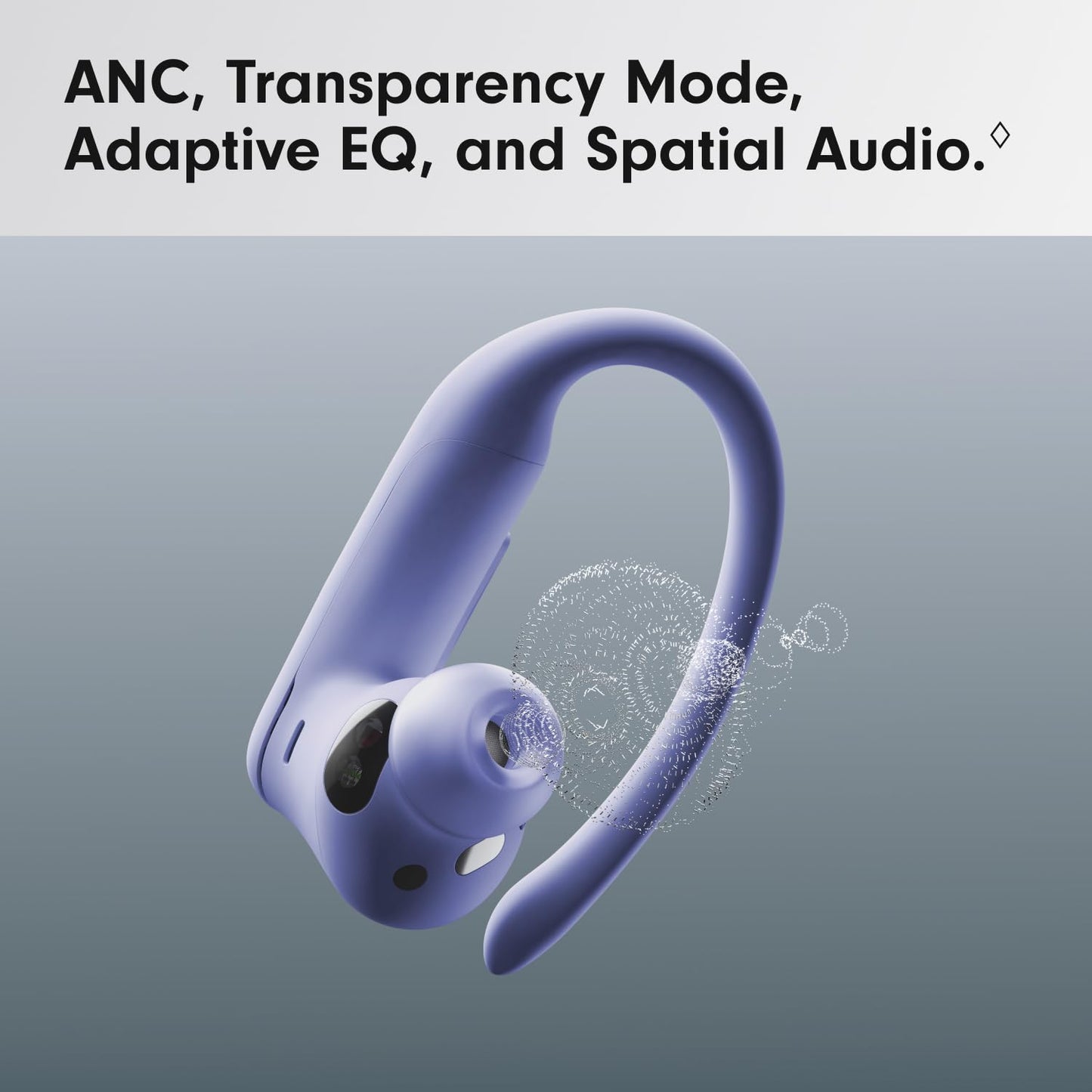 Beats Powerbeats Pro 2 - Wireless Noise Cancelling Workout Earbuds with Secure- Fit Earhooks, Up to 45-Hour Battery with Charging Case, Sweat & Water Resistant, Heart Rate Monitoring - Jet Black