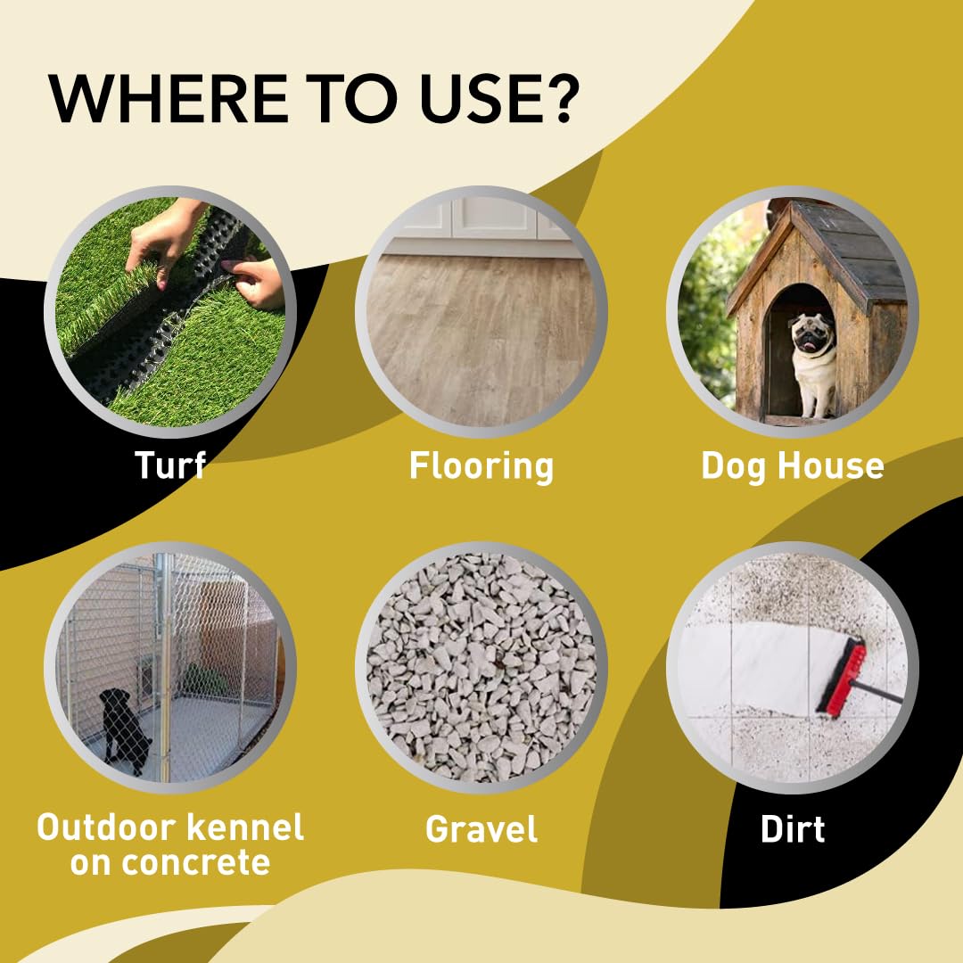 Odorcide K.O.E Kennel Odor Eliminator Concentrate – For Cages, Runs & More – For Home & Kennel w/Safe, Non-Enzymatic Formula (Fresh Scent, 16 oz)